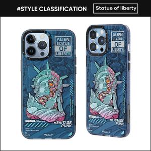 Série Heritage Punk InShare pour iPhone 13 Pro 6.1 pouces IMD motif animal étui mat PET TPU housse anti-rayures - Product Image 5