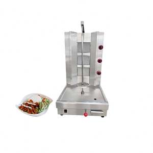 Máquina de Kebab Turco Gas2 de 3/4 Quemadores para Uso Comercial, Asador Vertical para Asar Carne, Gyro, Shawarma - Product Image 2