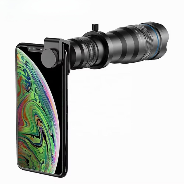Smartphone Camera Lens 36x Telephoto Telescope Lens Monocular Selfie Tripod for All Cell Phone