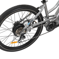 HEZZO 27,5 pouces 48v 500w 15ah Vélo électrique à longue portée avec moteur Hengtai, pneu anti-crevaison, vélo électrique de ville à enjambement bas, vitesse rapide