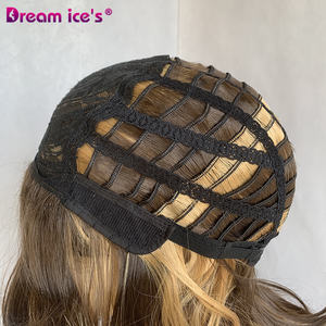 วิกผมสังเคราะห์แบบ<span class=keywords><strong>สั้น</strong></span>สีน้ำตาลผสมสำหรับชายหนุ่มผมหยิกฟูดีไซน์หลายระดับสำหรับการเล่นบทบาทของร๊อคปาร์ตี้ - Product Image 6