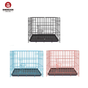 <span class=keywords><strong>Jaula</strong></span> plegable de Metal para perros, <span class=keywords><strong>jaula</strong></span> <span class=keywords><strong>barata</strong></span> para mascotas de varios tamaños, venta al por mayor - Product Image 2