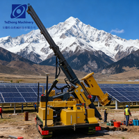 Perforadora de Cadenas TZ650 Inteligente con Energía Solar, Motor Yanmar, Bomba y Motor, Diámetro de Perforación de 50-300mm, Ahorro de Energía