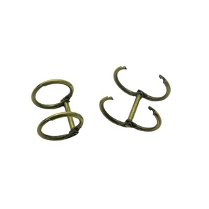 EWANG Wholesale 2 Holes Calendar Ring Metal Binder Clip Rings for Book Binding - Product Image 2