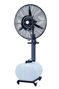 พัดลมไอน้ำแบบส่าย LU 40L ขนาด 26 นิ้ว ติดผนัง/ตั้งพื้น โครงโลหะ ได้รับการรับรองมาตรฐาน CE สำหรับโรงงาน/โกดัง/ร้านอาหาร - Product Image 2