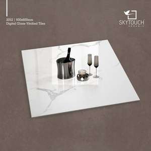 กระเบื้องปูพื้นเซรามิกสำหรับจอดรถดีไซน์ใหม่พื้นผิวมันวาวเคลือบเงาสำหรับห้องน้ำชั้นนำผู้ส่งออก - Product Image 4