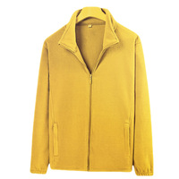 Veste en polaire à col en V à simple boutonnage pour homme |   Manteau décontracté ample et chaud pour l'hiver et l'automne, pour personnes d'âge moyen et âgées, grandes tailles