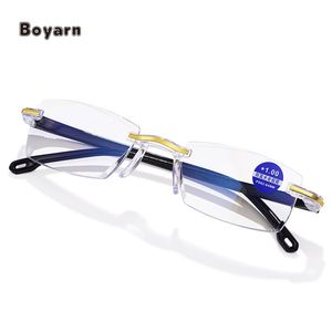 Boyarn, <span class=keywords><strong>precio</strong></span> barato a granel, <span class=keywords><strong>gafas</strong></span> de lectura bifocales para <span class=keywords><strong>presbicia</strong></span> con luz azul y enfoque automático sin montura con protección contra luz azul - Product Image 1