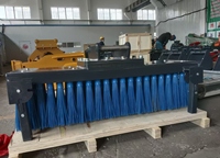 Balai-brosse pour excavatrice SLN certifié CE, prix d'usine, outil de nettoyage haute efficacité pour les tâches de maintenance sur chantier avec excavatrices de 5 à 8 tonnes
