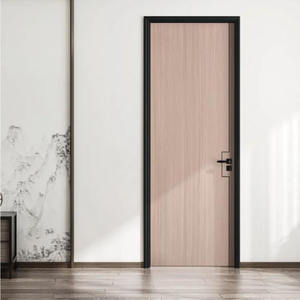 Wanlut <span class=keywords><strong>grigio</strong></span> dorato porte a <span class=keywords><strong>battente</strong></span> in legno americano porte d'ingresso moderne interni dell'hotel carta a nido d'ape/bordo di fuoco minerale MDF - Product Image 2