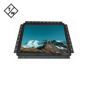 Montaje en pared Panel LCD de 12 pulgadas 1024*768 Monitor táctil de Marco abierto para industrial