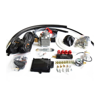 Kit de Conversión de Gas para Automóviles ACT, Cilindro de GNC, Kit de Servicio de Presión de Combustible de Gas de 4 Cilindros, Conversión a GNV