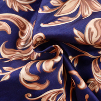 Tissu imprimé numérique de haute qualité 100 % polyester, léger, respirant, doux, anti-boulochage, à motif floral, pour robe de garçon