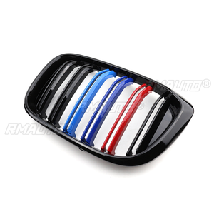 Rejilla Delantera para BMW X3 X4 G01 G02 2018 2019 2020 2021, Estilo Deportivo M Performance, Doble Línea, Accesorio para Auto - Product Image 5
