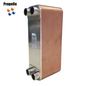 Steam water heater Brazed type water heat exchanger economizer