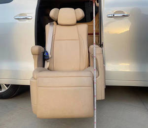 Elektrikli ayarlanabilir programlanabilir döner araba koltuğu engelli yaşlı Van MPV SUV yükleme 150kg için döndür asansör - Product Image 2