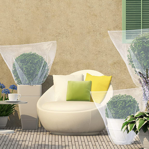 Filet de protection pour citronniers et orangeiers, couvre-plantes pour myrtilles avec cordon de serrage, filet anti-insectes et anti-oiseaux - Product Image 6