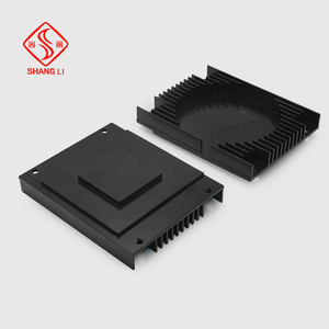 Độ chính xác cao CNC gia công đen anodized 6063 Hợp kim nhôm vuông <span class=keywords><strong>CPU</strong></span> Tản Nhiệt Máy tính <span class=keywords><strong>CPU</strong></span> nhiệt uốn cắt hàn - Product Image 3