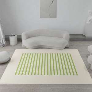 Tapis rectangulaire en fausse fourrure de cachemire inspiré de la dopamine, en fibre de polyester, design contemporain, pour salon, chambre, hôtel - Product Image 5