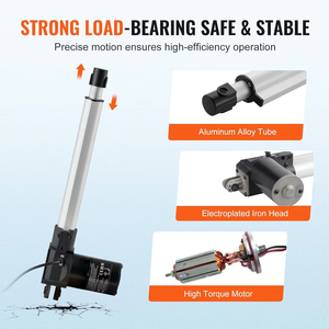 Electric <strong>Linear</strong> <strong>Actuator</strong> for Motorized TV Lift with 400mm Stroke &amp; 4000N Remote Control Height Adjustment for Smart Home - Product Image 5