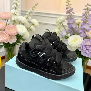 Zapatillas Bread para Hombre, de Cuero Genuino, Estilo Skate, con Cordones Trenzados Coloridos, Calzado Casual de Lujo para Skateboarding - Product Image 5