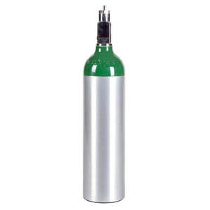 أسطوانة 1.4L مع صمام CGA870 أكسجين طبي محمول M7 جديد 2015psi 139bar منظم أكسجين عالي - Product Image 1