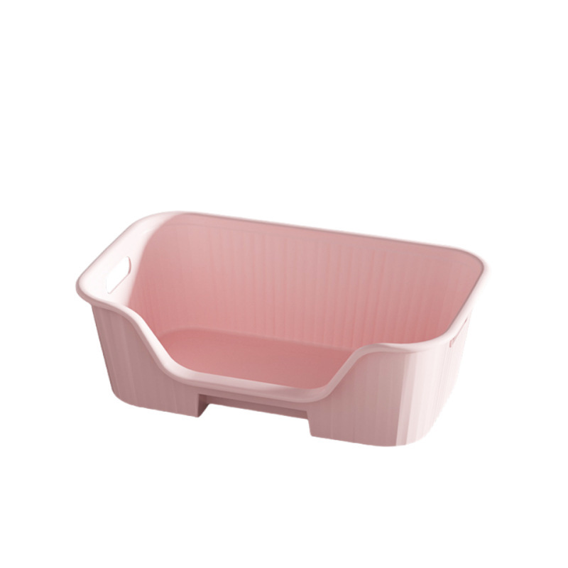 Stepped litter box [pink] medium size