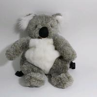 Sac à dos en peluche Koala gris, sac de voyage pour animaux de compagnie, zoo australien