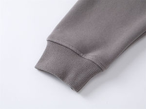 Vente en gros de sweats à capuche vierges 380 GSM, épais et surdimensionnés à épaules tombantes, pour impression personnalisée - Product Image 5