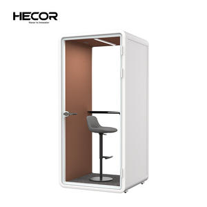 ฝักแก้วสำหรับห้องประชุมหรือใช้ในสำนักงานทำจากแก้วมีเสียงรบกวนต่ำติดตั้งง่ายมีความเป็นส่วนตัว - Product Image 2