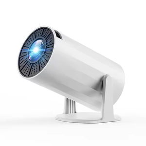 JUNUO Nuevo Proyector Mini HY300 Pro Actualizado, Inteligente, Android 11, WIFI, Pantalla Inalámbrica, 4K, Cine en Casa, Video, Proyectores para Exteriores - Product Image 1