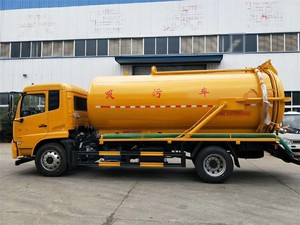 Direct Manufacturer Dongfeng 4X2 12CBM Sewage Suction Truck for Urban Sanitation Projects - Product Image 3