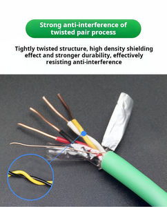 Câble <span class=keywords><strong>KNX</strong></span> d'usine OEM, conforme à la norme CPR, marché européen, câble de contrôle de bus, conducteur BC 20AWG, câble <span class=keywords><strong>KNX</strong></span> EIB - Product Image 3