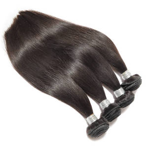 Indio de alta calidad precio de fábrica al por mayor del templo 100% sin procesar, Color Natural sedoso humano recto extensiones de cabello a granel - Product Image 4