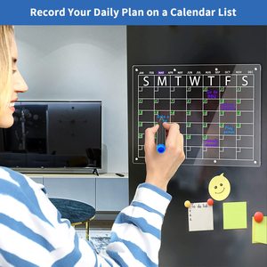 Dry Erase Magnetic Fridge Whiteboard <b>Calendar</b> - Product Image 5