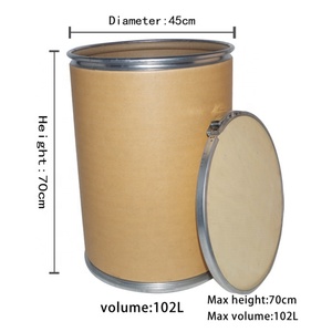 จำหน่ายกระดาษคราฟท์ความแข็งแรงสูง ผลิตภัณฑ์อุตสาหกรรม เคมีภัณฑ์ ถังไฟเบอร์หุ้มเหล็ก - Product Image 2