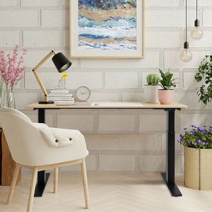 Ngồi-đứng Chiều cao có thể điều chỉnh bảng điện ngồi đứng máy tính động cơ kép khung bàn - Product Image 5