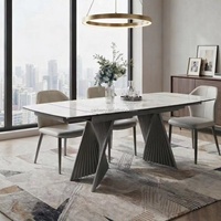 Table à manger extensible haut de gamme pour salon, appartement, restaurant - Fournisseur de meubles