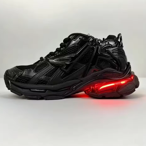 Sneakers di Lusso Designer Runner 7.5 LED di Alta Qualità, Scarpe Sportive Casual da Uomo, Chunky con Lacci, per Camminata e Aumento Altezza - Product Image 4