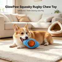 Jouet pour chien TPR durable et interactif pour soulager l'anxiété, jeu de tirette pour l'intérieur et l'extérieur