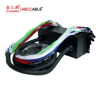 Câble audio multipaire 48 canaux, 2 sorties arrière, 48 entrées avant, micros XLR équilibrés à faible bruit, gaine PVC, pour amplificateur et haut-parleur