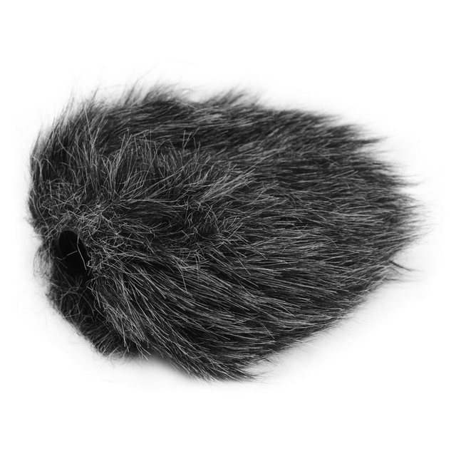 On-camera Microphone Furry Windscreen Mic Windshield Cover Muff Compatible with RODE VideoMicro/ BOYA MM1 Microphones