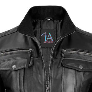 แจ็กเก็ตหนังของผู้ชายแบบปรับแต่งได้ - Product Image 6