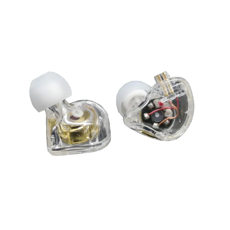 Diy 10Mm Luidspreker Driver Oortelefoon Shell Met Hoofdtelefoon Luidspreker Voor Qdc 2pin0.78 Interface In-Ear Goed Geluid Oortelefoon Vervanging