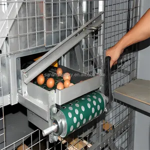 جهاز جمع البيض الآلي بطبقة تربية، صندوق آلي لعش عش البيض والفراخ