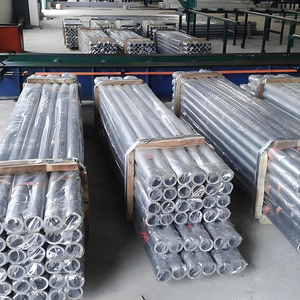 Chinesischer Lieferant Qingze 6063T5 6061T6 Runde Aluminiumrohre Eloxiert Biegen Schweißen Schneiden - Product Image 1