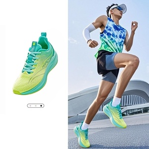 New 2025 model sports shoes shock absorption <b>rebound</b> Mesh surface for breathability Trendy gradient design Suitable for couples - Product Image 2