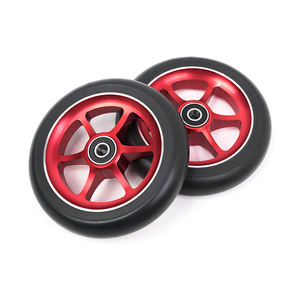 도매 사용자 정의 트라이 컬러 스쿠터 바퀴 PU 120MM 스턴트 스쿠터 바퀴 프로 스턴트 스쿠터 바퀴 - Product Image 2
