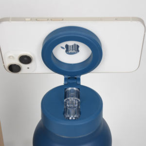 प्रचार मुक्त नमूना 24 औंस 32 औंस चुंबकीय जल नौसेना नीली बोतलें वैक्यूम फिटनेस की बोतलें - Product Image 2