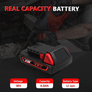 Batterie de remplacement haute performance victpower 18V 4000mAh, ignifuge, antidérapante, double protection, compatible avec les outils Milwaukee M18 - Product Image 2